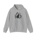 Celestial Cat Hoodie, Womens Hoodie, Moon Hoodie, Cat Hoodie, Yoga Sweatshirt, Spiritual Hoodie, Witchy Hoodie, Hoodie for Women Cute Hoodie