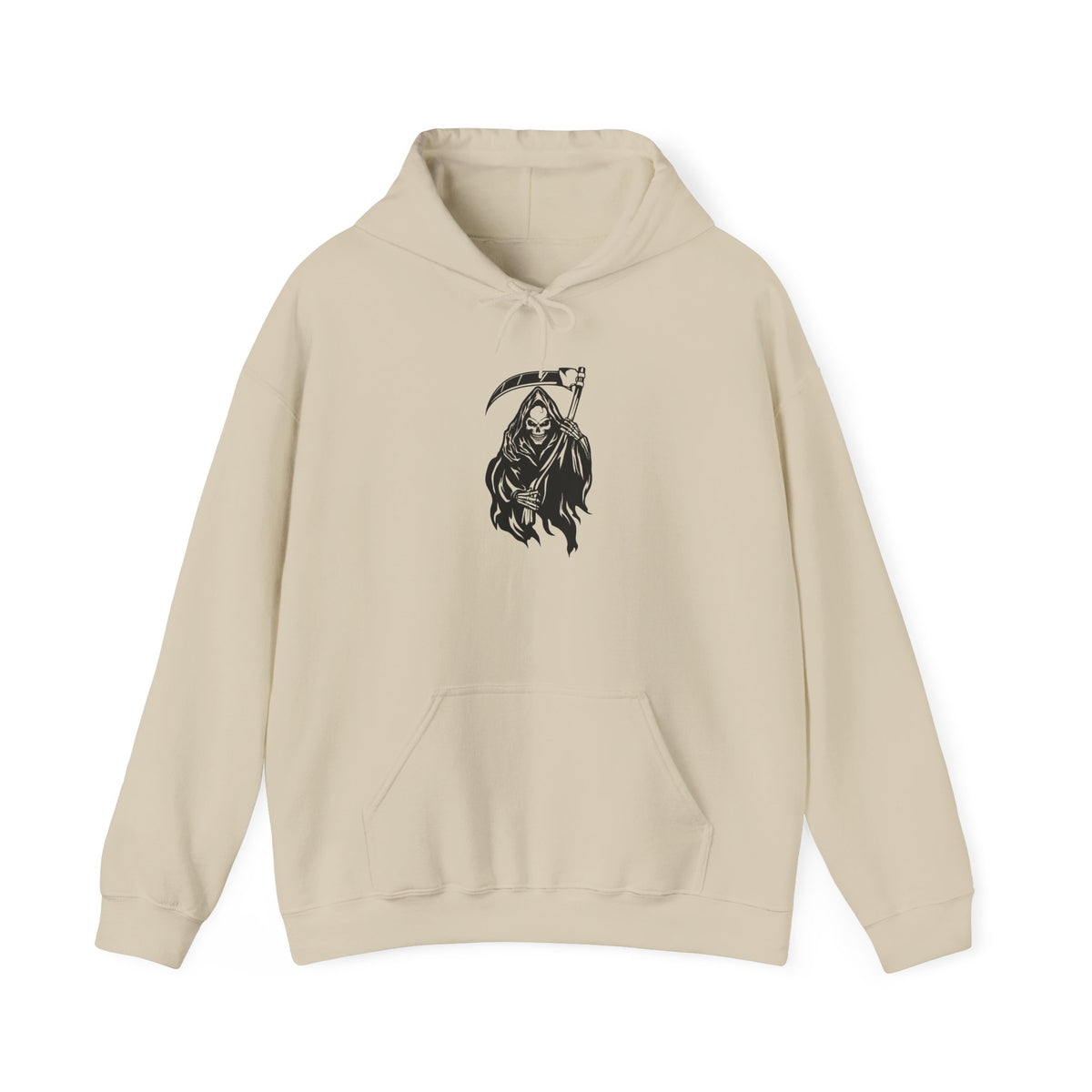 Oversized Hoodie: Retro Horror Skeleton Hoody