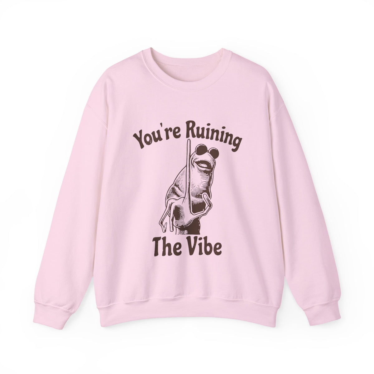 The Worm Shirt, You're Ruining The Vibe Funny Meme Shirts,Brain Rot Shirts