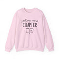 Just One More Chapter, Reading Shirt, Book Lover Shirt, Librarian Shirts, Teacher Book Shirt ,Book Lover Gift, Reading Shirt