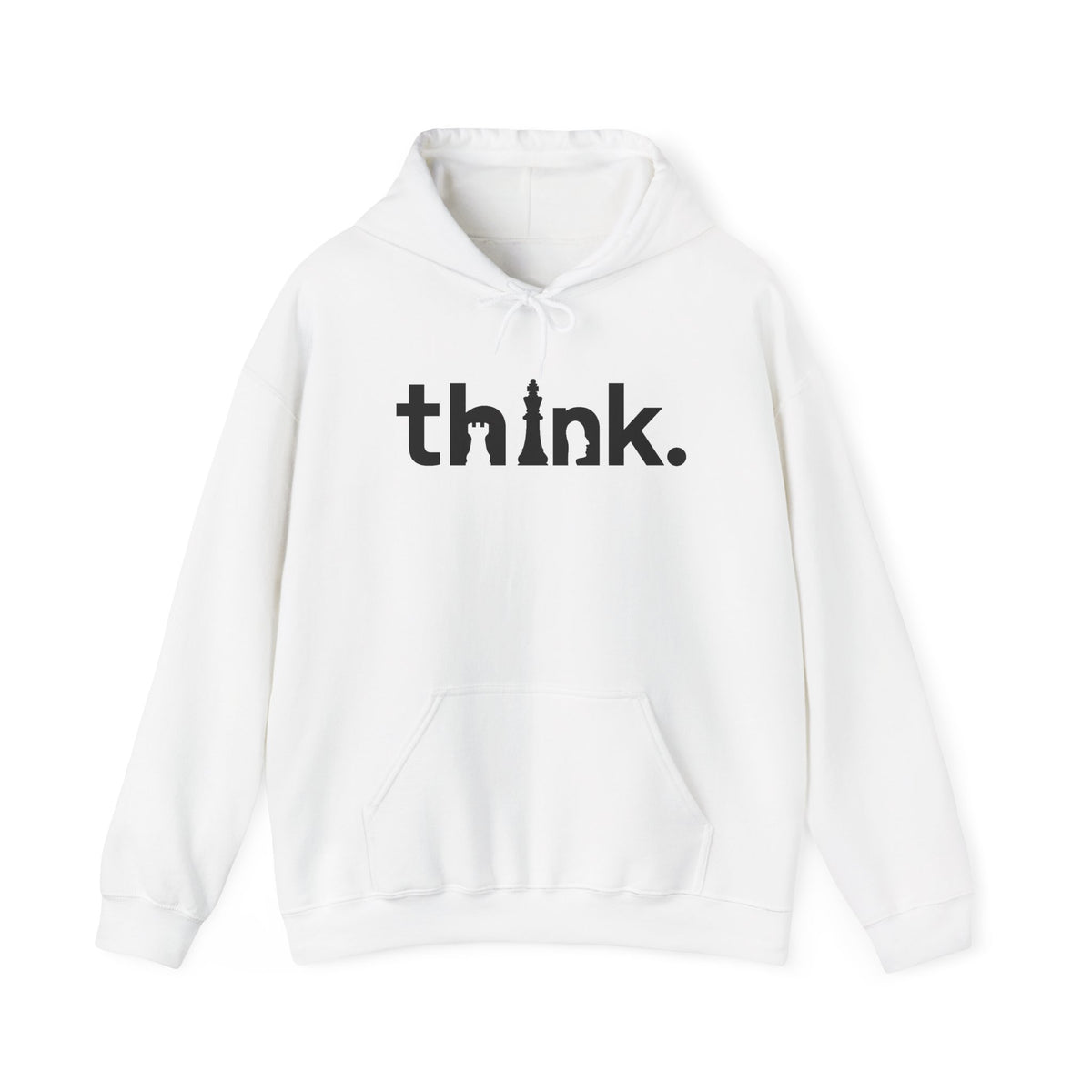 Think Hoodie, Think Chess SweatShirt, Chess Hoodie, Matching Chess Player Gift, Chess SweatShirt, Chess Gifts, Gambit Hoodie