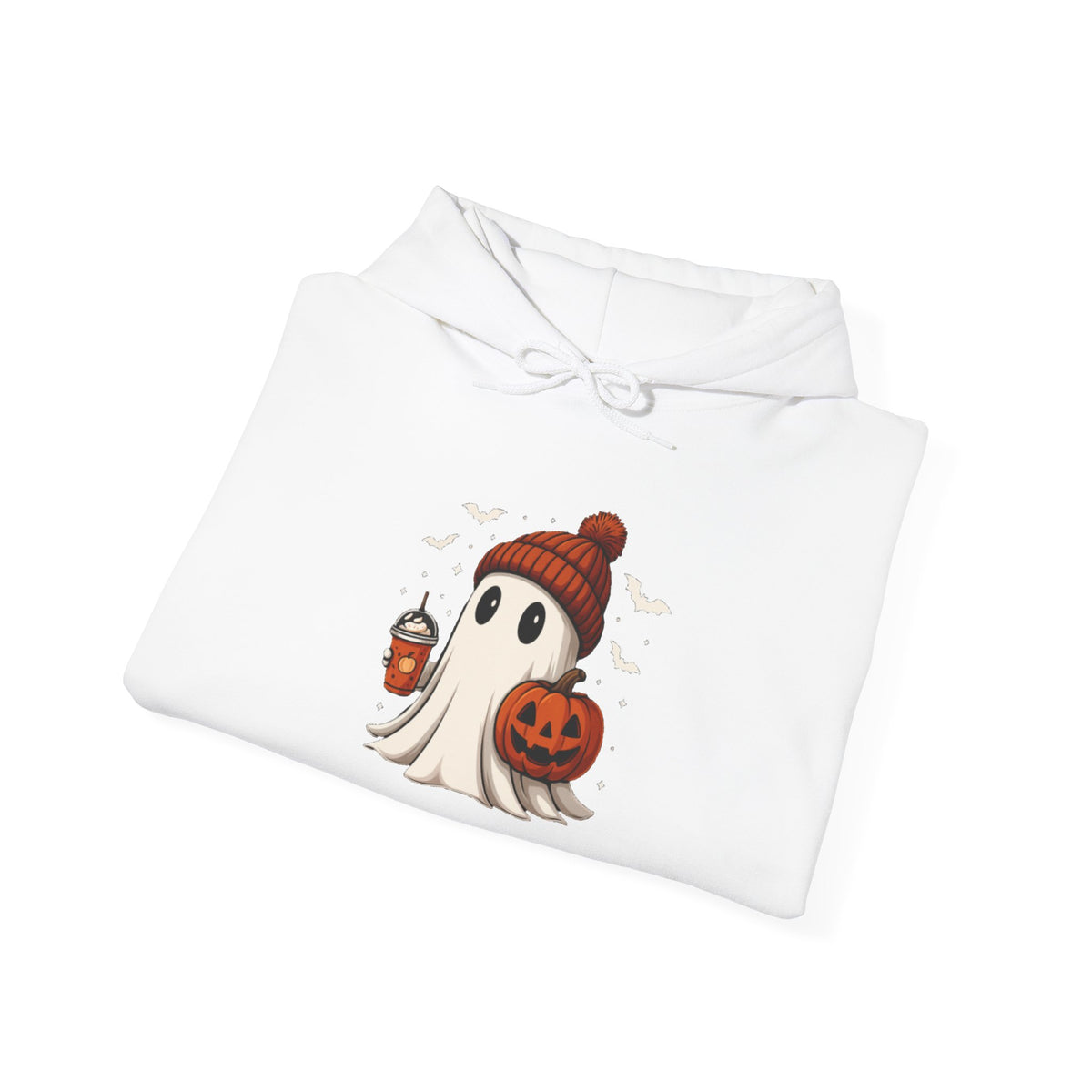 Cute Ghost Hoodie, Halloween Ghost Hoodie, Womens Halloween Hoodie, Cute Fall Hoodie, Spooky Season Hoodie, Pumpkin Season, Halloween Gift