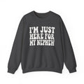 Im Just Here For My Nephew Sweatshirt, Nephew Shirt, Gift For Aunt Sweatshirt, New Future Aunt Apparel, Gift Aunt,Cute Aunt Gift From Nephew