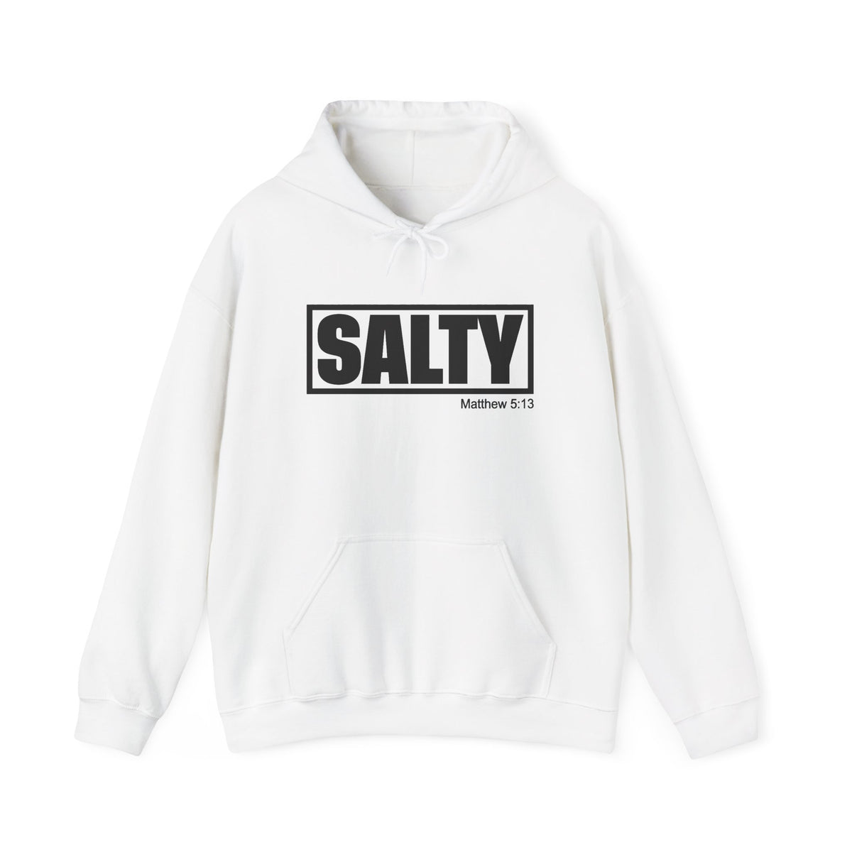 Salty Hoodie Sweatshirt, Matthew 5 13, Christian Sweatshirt, Bible Verse Hoodie, Christian Gift, Gift For Her, Church Hoodie Sweatshirt