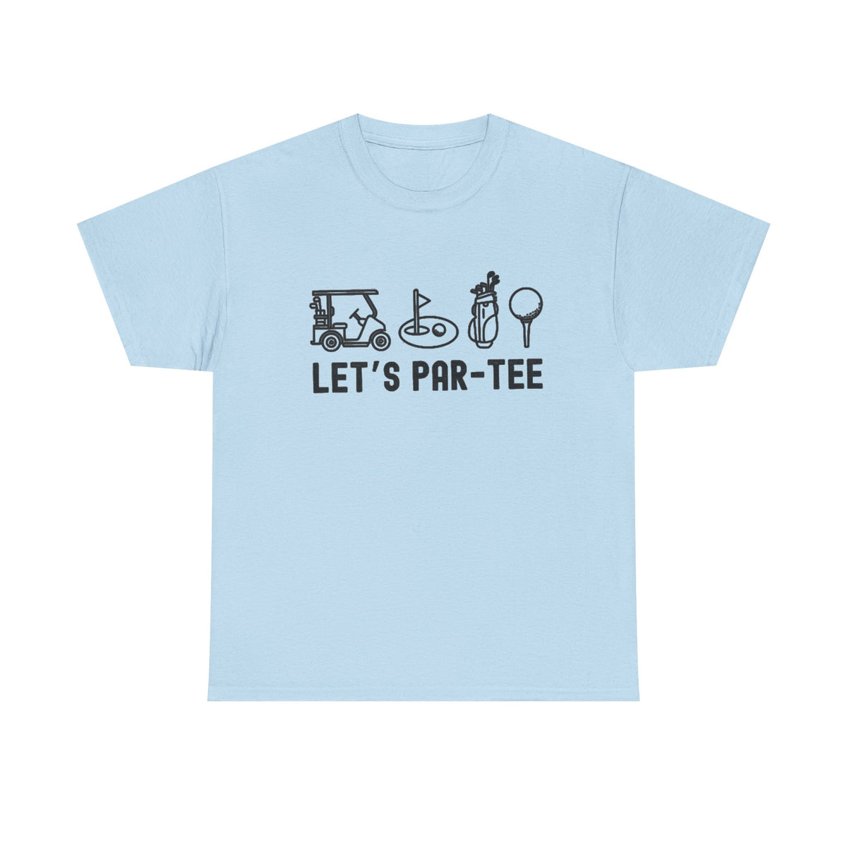 Let's Par-Tee Shirt, Funny Golf T-Shirt, Golfing Party Apparel, Golf Lover Gift, Golf Bachelorette Party Tee, Golf Mom Shirt