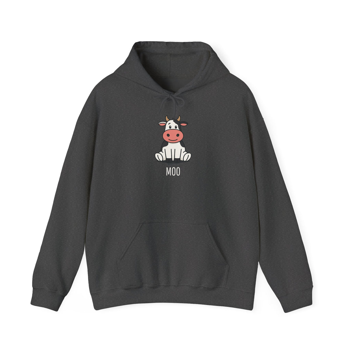 Cute Cow Hoodie, Funny Cow Sweater, Cow Lovers Hoodie, Cartoon Cow Sweater, Gift For Farmers, Cow Apparel, Cow Graphic Hoodie, Moo Hoodie
