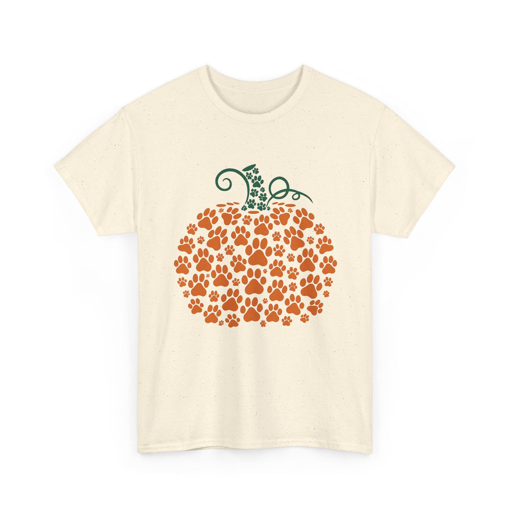 Pumpkin Dog Paw Print PNG: Fall Decor Clipart