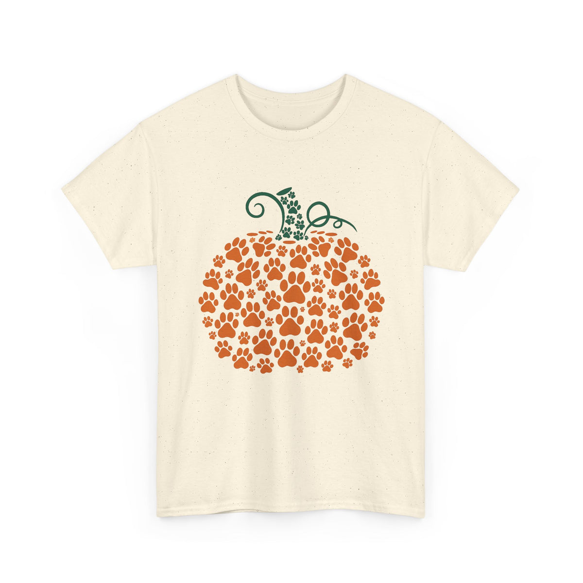 Pumpkin Dog Paw Print PNG: Fall Decor Clipart