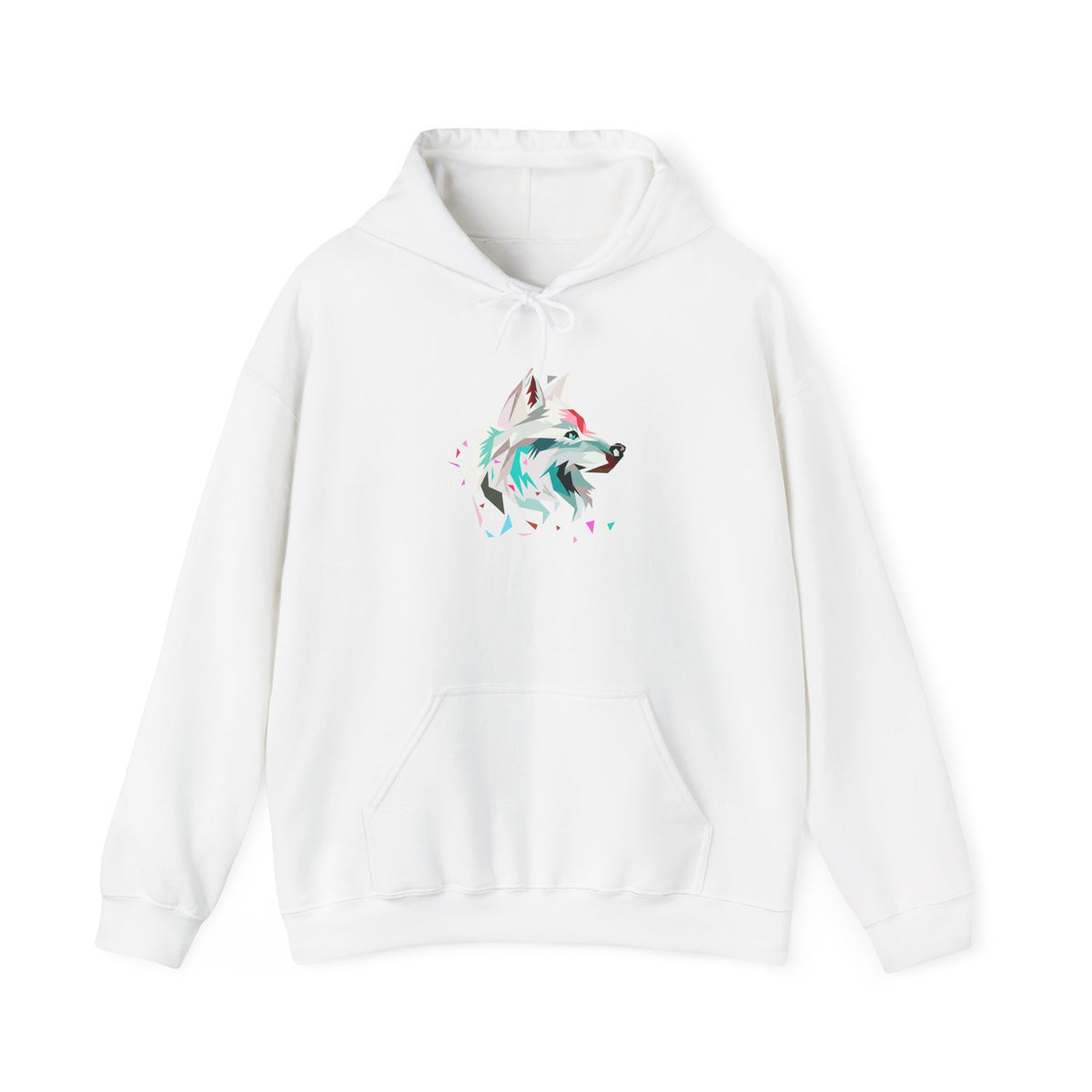 Wolf hoodie for Men Women Girl sweatshirt Nature Animal Unisex raglan for Teens Geometric Wolf Illustration Guy Graphic hoodie Gift idea