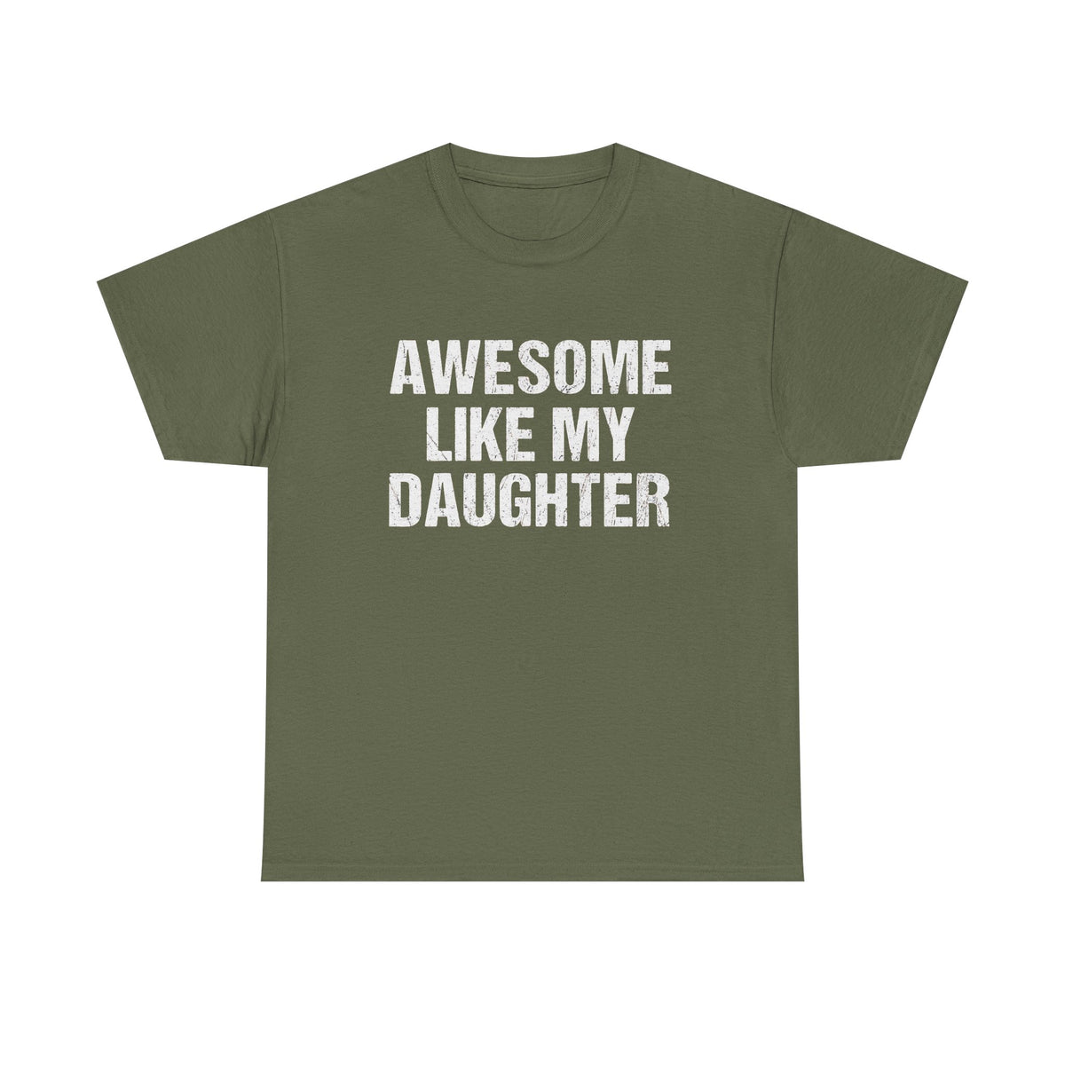 Awesome Like My Daughter Trendy Shirt, Funny Shirt Men, Daughter Gift, Husband Shirt, Father's Day Gift Tee, Gift for Him, Distressed tee