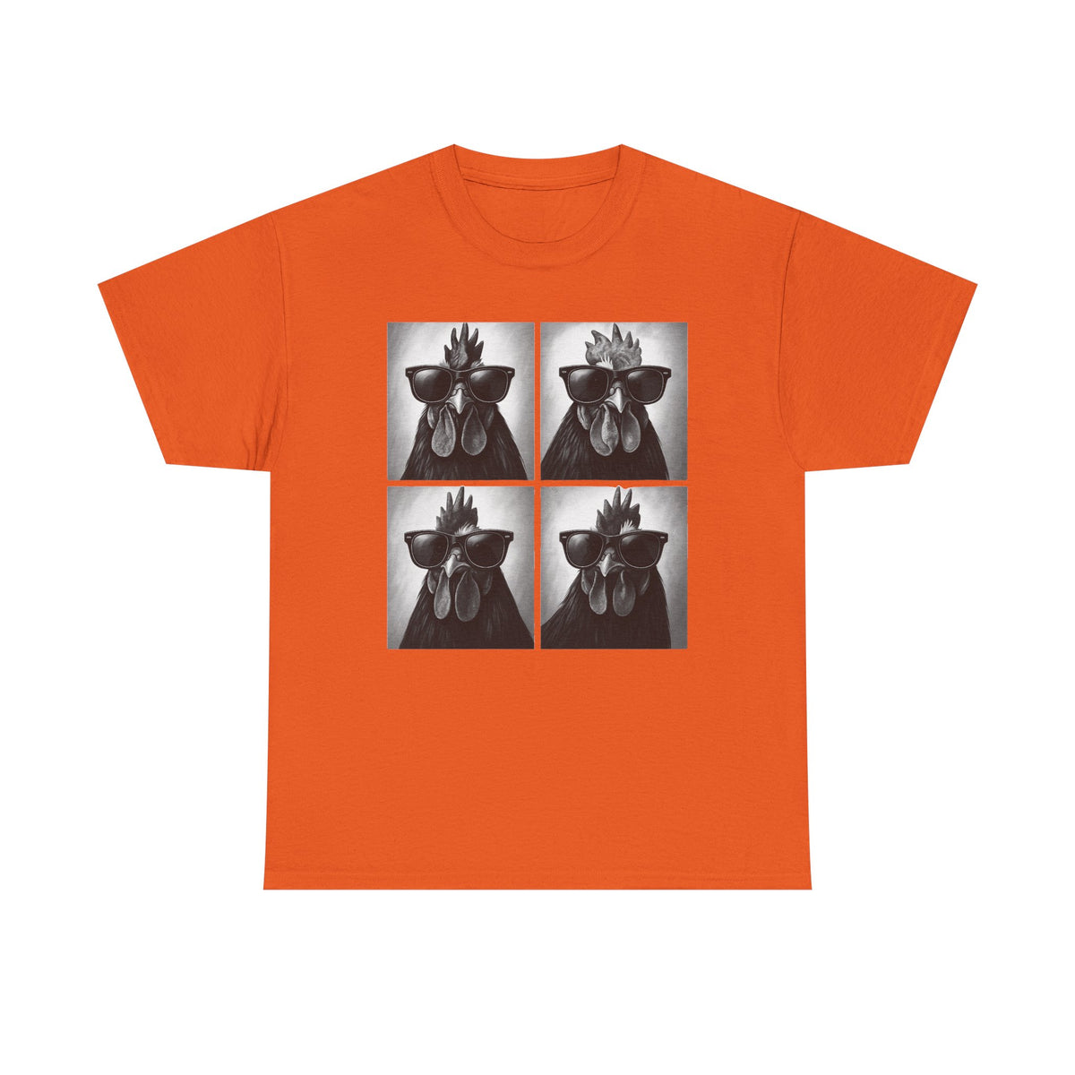 Comfort Colors® Photobooth Chicken Shirt, Funny Rooster Shirt, Funny Chicken Shirt, Chicken With Sunglasses, Farm Animal, Women Chicken Tees
