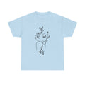 Floral Woman Head Line Art T-Shirt, Woman Flowers Shirt , Trendy Woman Shirt, Floral Shirt, Woman floral  Line Art Shirt, Minimalist Shirt