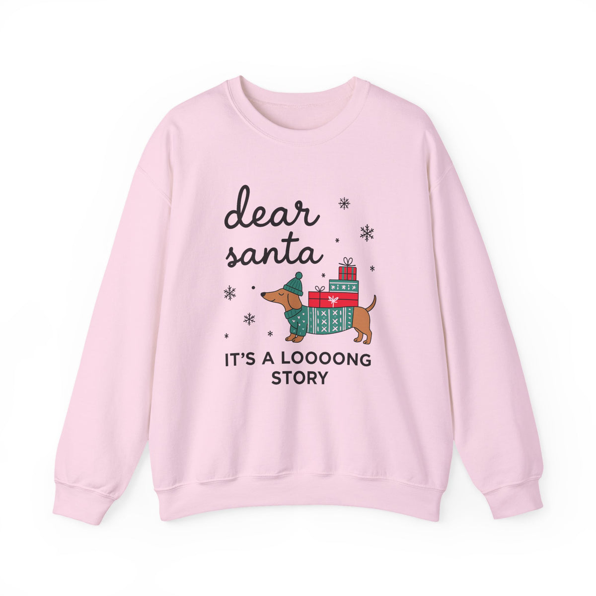 Dachshund Christmas Sweatshirt, Christmas Dog Shirt, Funny Dachshund Shirt, Dachshund Lover Gifts, Gift for mom Christmas Gift, Dog Mom Gift