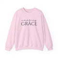 Amazing Grace Christian Sweatshirt, Faith Based Sweater, Religious Faith Cross Church Sweatshirt, Grateful Sweatshirt, Jesus Christ Gift