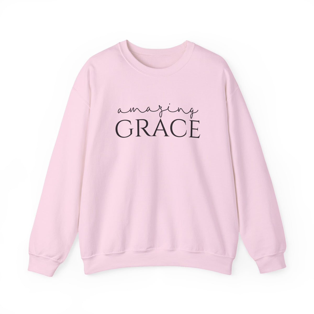 Amazing Grace Christian Sweatshirt, Faith Based Sweater, Religious Faith Cross Church Sweatshirt, Grateful Sweatshirt, Jesus Christ Gift
