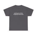 Walking by Faith Shirt, Christian T-Shirt, Religious Shirt for Women, Inspirational Shirt, Jesus Shirt, Motivational Shirts