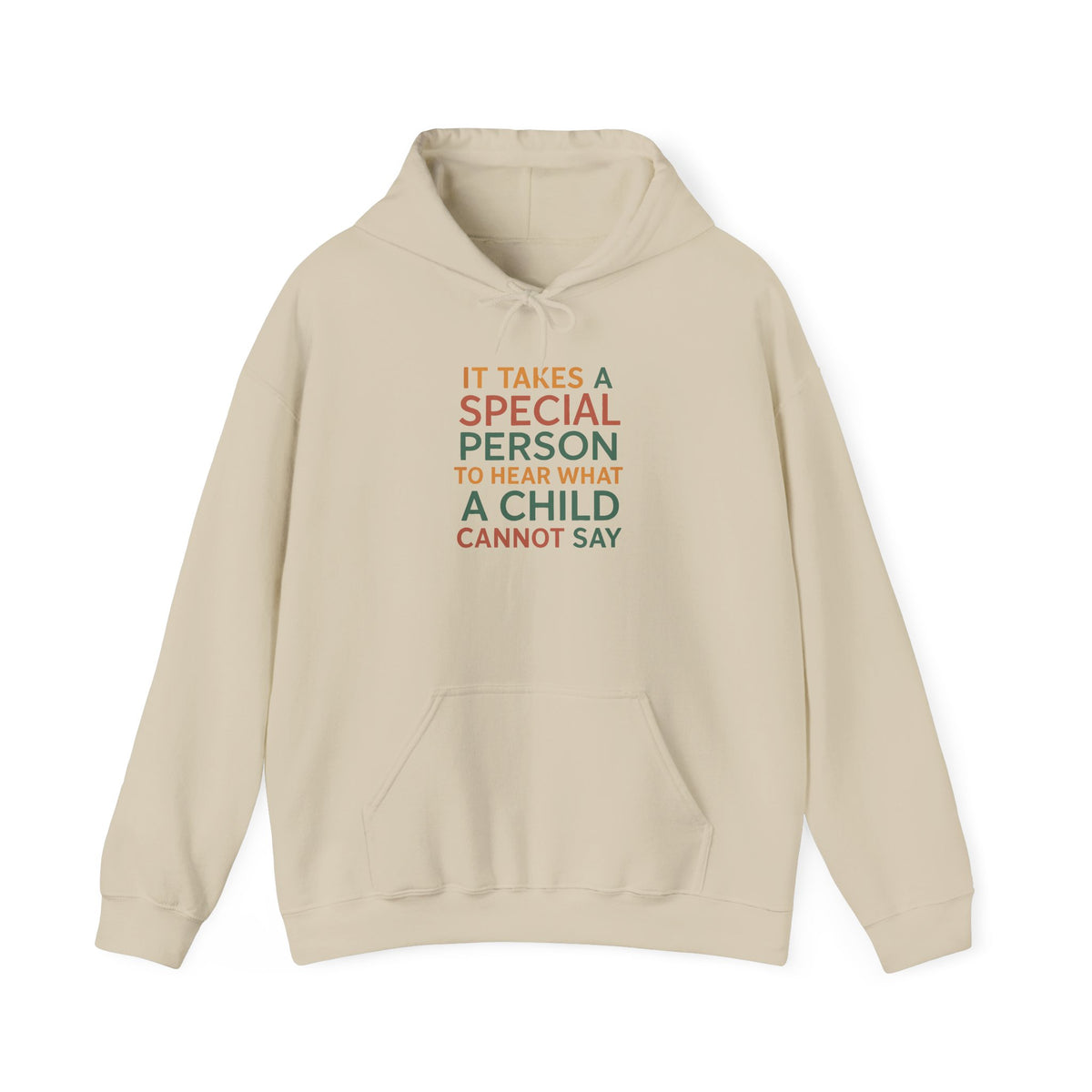 It Takes A Special Person To Hear What A Child Cannot Say Hoodie, Special Education Shirt, Behavior Analyst Sweatshirt, Teacher Gifts