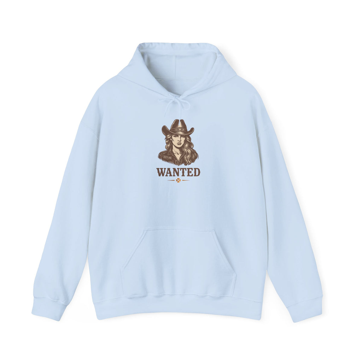 Wanted Cowgirl Hoodie: Rodeo Western Fashion Sweatshirt