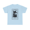 Tarot Card Black Cat Shirt, Tarot Death T-Shirt, Witchy Cat Shirt, Spooky Cat Gift, Halloween Black Cat Shirt,Cat Lover Gift
