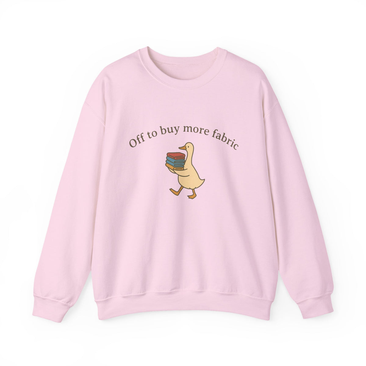 Funny Sewing Sweatshirt, Sew Lover Goose Shirt, Crewneck Gift for Seamstress Mom Friend