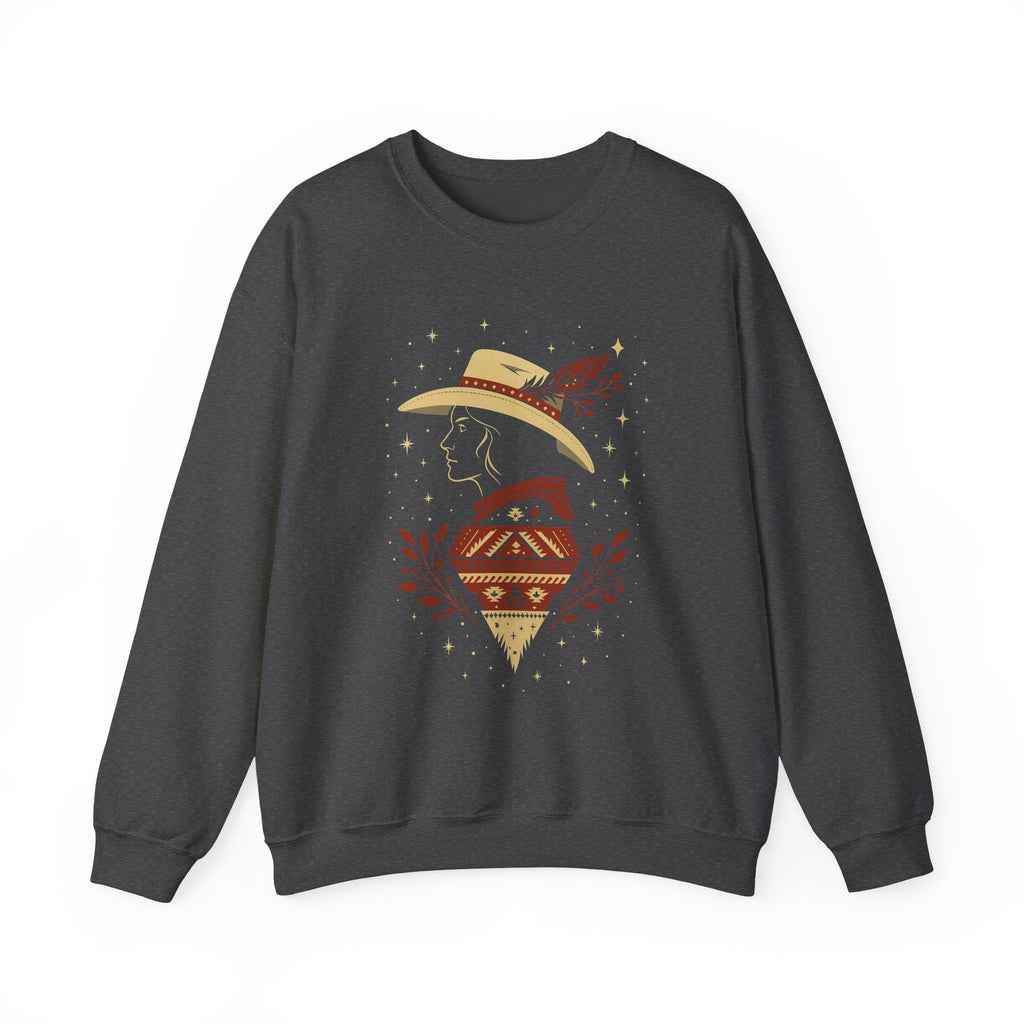 Western Christmas sweatshirt, Cowgirl, Cowboy, Western graphic, Howdy, Southern Christmas, Xmas, Vintage, Rustic, Rodeo, Country