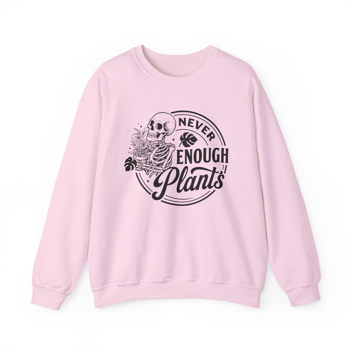 Never Enough Plants Sweatshirt, Skeleton Sweatshirt, Plant Lover Gift, Gardening Sweater,Gift For Gardeners,Botanical Hoodie,Monstera Hoodie