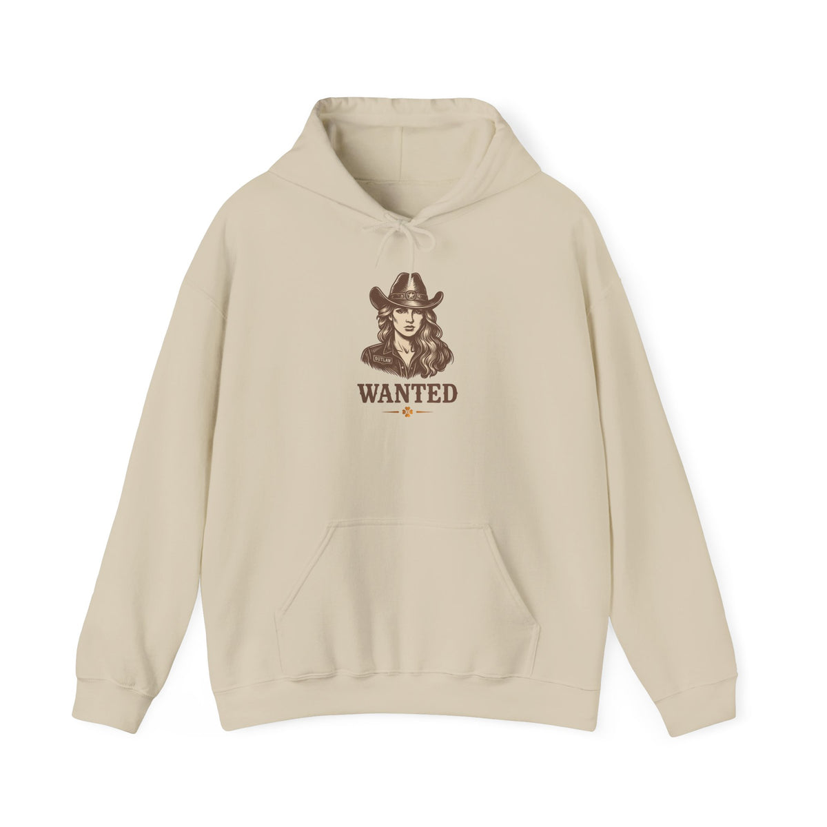 Wanted Cowgirl Hoodie: Rodeo Western Fashion Sweatshirt