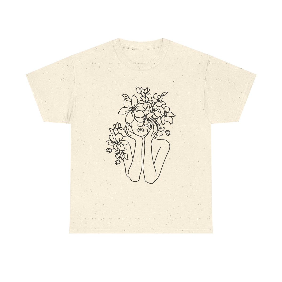 Boho Abstract Shirt, Floral Line Art Shirt, Silhouette Shirt, Minimalist Graphic Tee, Abstract T-Shirt, Boho Modern Tee, Line Drawing Shirt