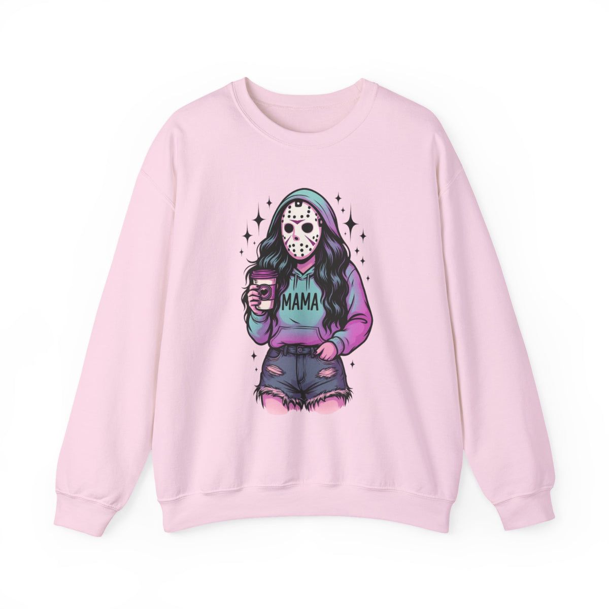Halloween Horror Mama Sweatshirt, Trendy Custom Spooky Mama Hoodie, Family Spooky Season Sweaters, Killer Halloween Hooded, Women Halloween
