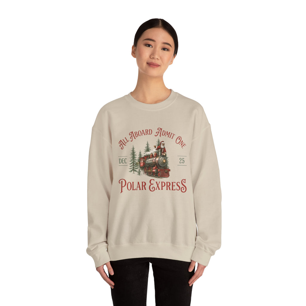 Polar Express Shirt, Christmas Gift For Family, Xmas Crewneck Sweater, Merry Christmas, Christmas Gift Ideas, Trendy Shirt, women's Shirt,