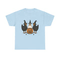 Pumpkin Chicken Fall Retro Halloween  Shirt, Witch Chicken Cauldron Tee, Fall Pumpkin Graphic Tee, Cute Farm Animal Shirt, Spooky Gift Idea
