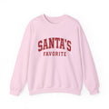 Santas Favorite Christmas Sweatshirt, Christmas Shirt, Womens Christmas Shirt, Christmas Gift, Funny Christmas Shirt, Festive Holiday Gift