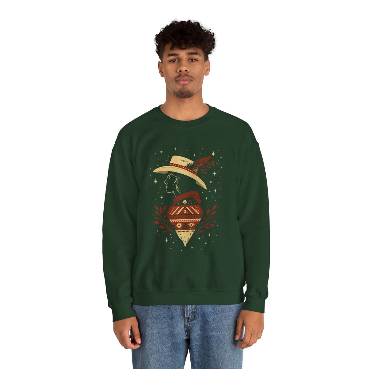 Western Christmas sweatshirt, Cowgirl, Cowboy, Western graphic, Howdy, Southern Christmas, Xmas, Vintage, Rustic, Rodeo, Country