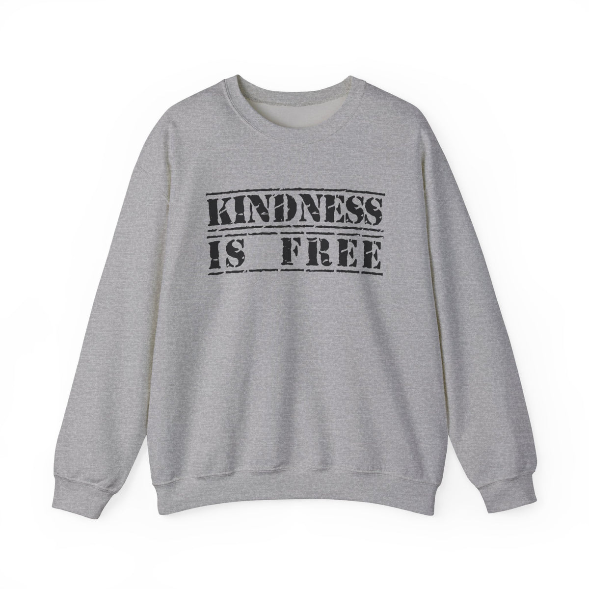 Kindness Is Free Sweatshirt, Trendy Graphic Sweater