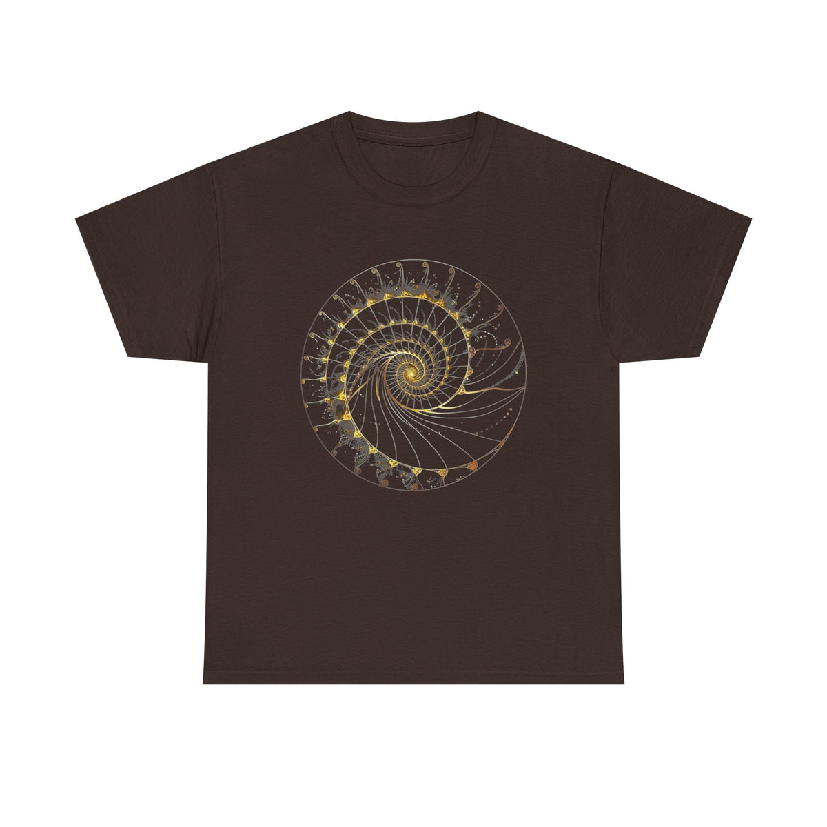 Spiral Shirt Golden Ratio Sacred Geometry Tshirt Trippy Psychedelic Math Mathematician Gifts Tshirt