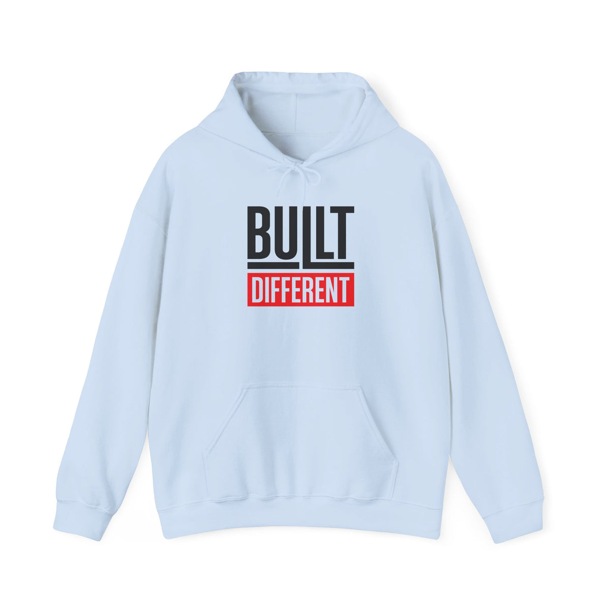Built Different Hoodie: Motivational Entrepreneur Sweatshirt