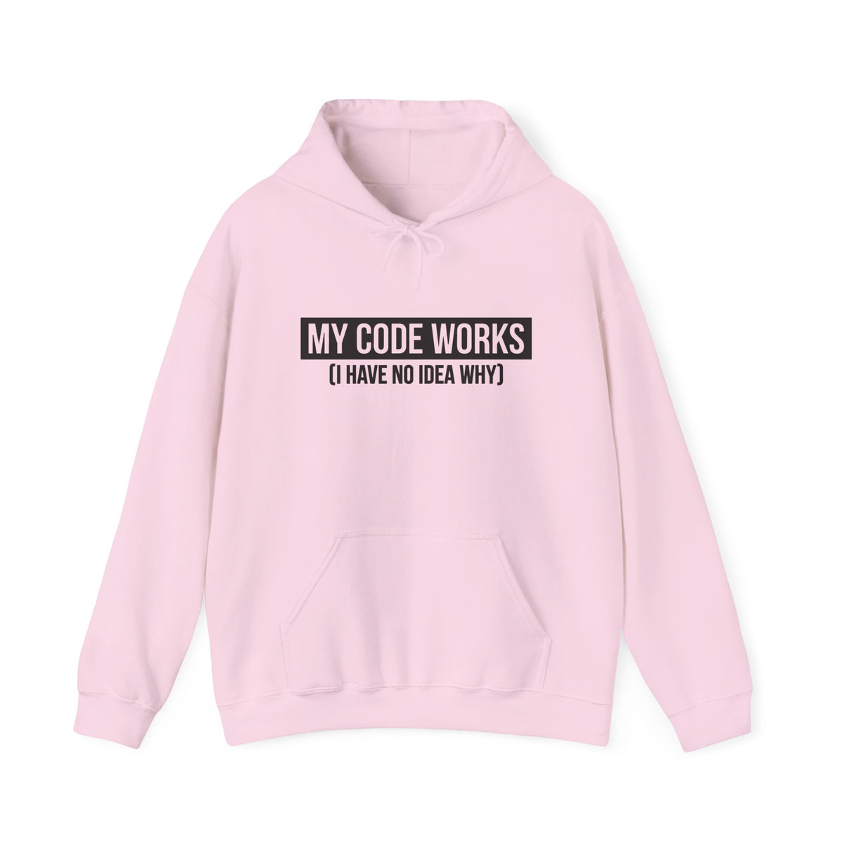 My Code Works Hoodie, Computer Nerd Hoodie,  Funny Programmer Hoodie,Sarcastic Coder Gift, Programming Hoodie, Computer Science Hooded Shirt