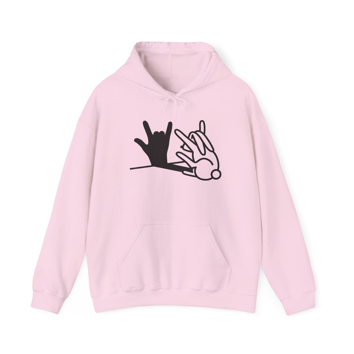 Rabbit hoodie for Men Women Funny Unisex Cute Trendy Rock Grunge Animal Humor Graphic Design hoodie sweatshirt with hood Gift for Easter