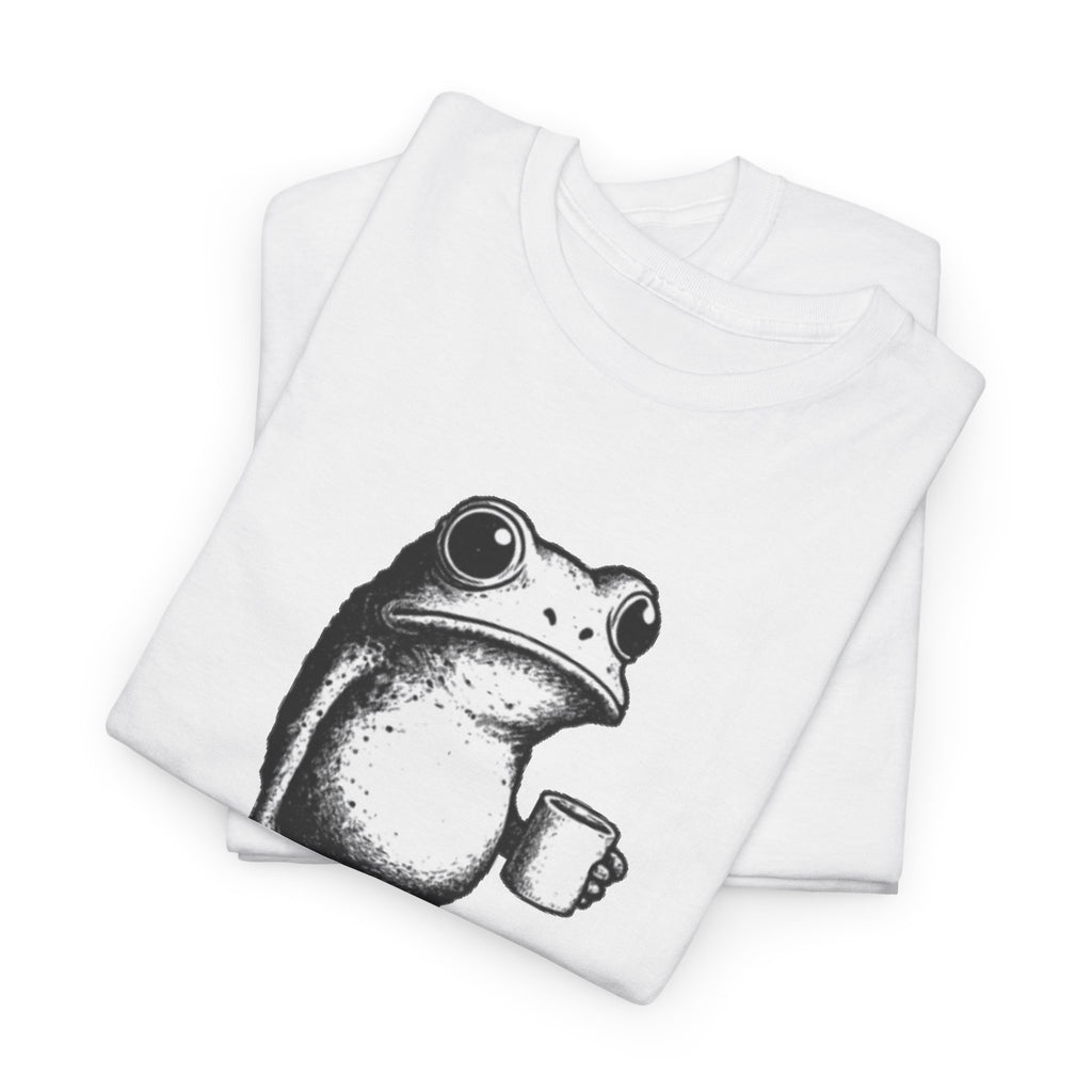 Funny Frog Graphic T-Shirt: Weird Humor Gift