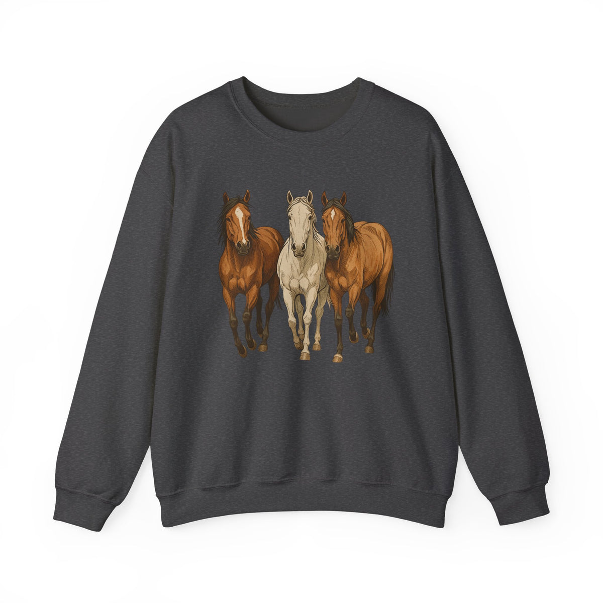 Western Horses Sweatshirt, Horse Lovers Gift, Cute Women Western Gift, Cowgirl Gift, Cute Western Horses, Cute Women Gift, Rodeo Hoodie