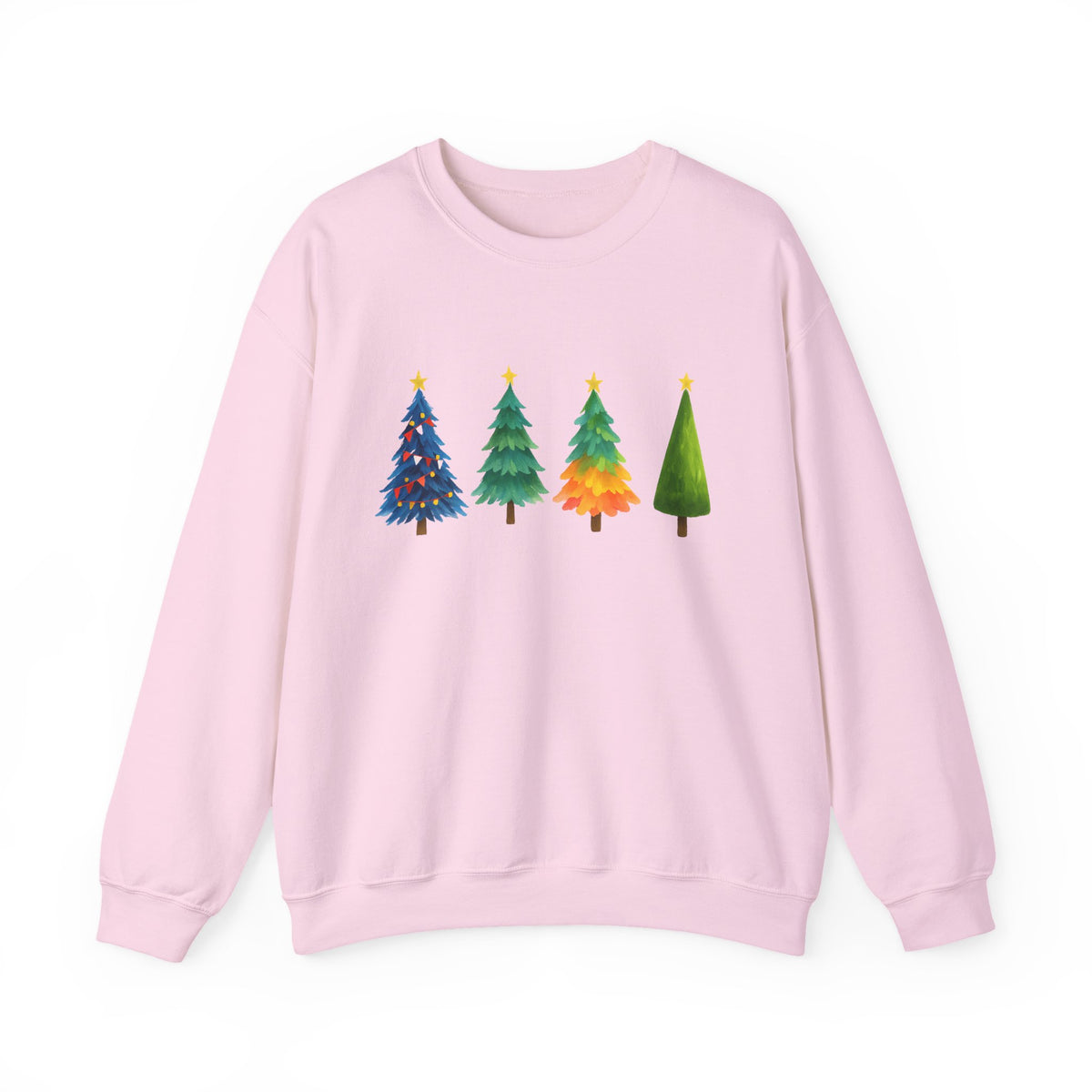 Christmas Tree sweatshirt, Christmas sweatshirt, Cute Christmas Shirt, Holiday Shirt, Women's Christmas Shirt, Colorful Tree 3 No Text