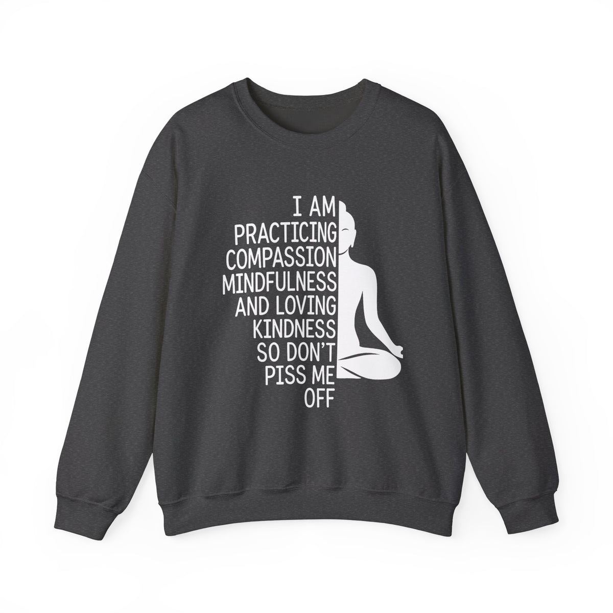 Yoga Shirt Compassion, Funny yoga Tee,Mindfulness, Kindness, Mystical GiftNamaste Yoga Shirt, Mystical Chakra Art, Funny Meditating Gift