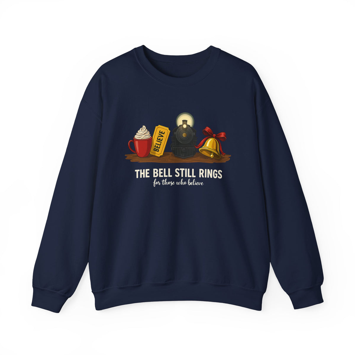Believe The Polar Express Sweatshirt, The Bell Still Rings For Those Who Still Truly Believe, Christmas Trip Gift For Family, Holiday Hoodie