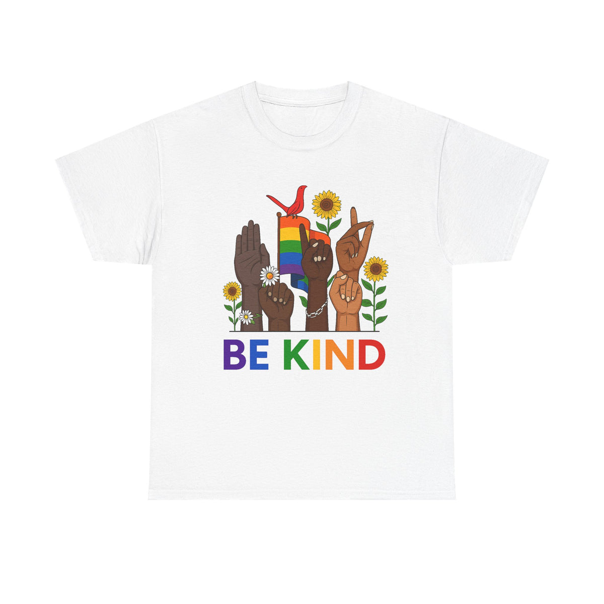 Be Kind Sign Language Shirt, Be Kind Rainbow Shirt, Be Kind T-Shirt, Kindness Shirt, LGBT Pride Shirt, Lgbt Be Kind T-Shirt, Equality Shirt