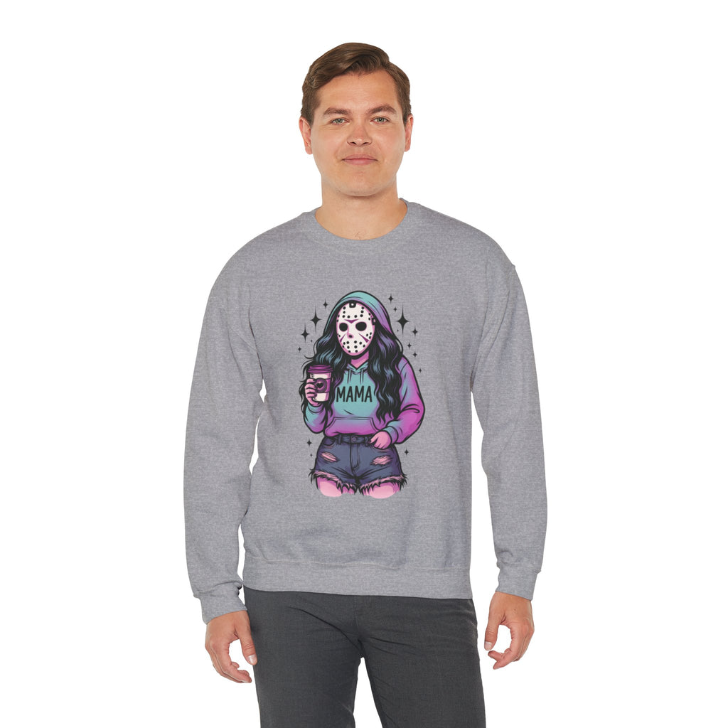 Halloween Horror Mama Sweatshirt, Trendy Custom Spooky Mama Hoodie, Family Spooky Season Sweaters, Killer Halloween Hooded, Women Halloween