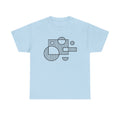 Minimalist Abstract T-Shirt: Geometric Modern Art Tee