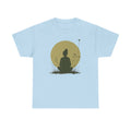 Lotus Flower Bohemian Yoga Meditation T-Shirt: Retro Spiritual Zen Inspired Tee for Women