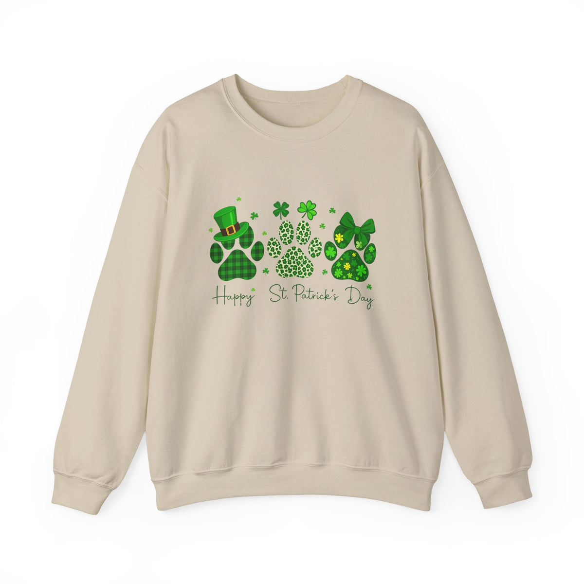 Happy St. Pawtrick's Day Dog Paw Shirt,St Patrick's Day Paws Shirt,Dog Paw St Paddys Day Shirt Gift For Dog Lover, St Patrick's Womans Shirt
