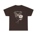 Simple Butterfly T-Shirt Design, Flower PNG, Boho Sweatshirt PNG, Just Breathe Inspirational Sublimation Designs for Shirts, Minimalist A170