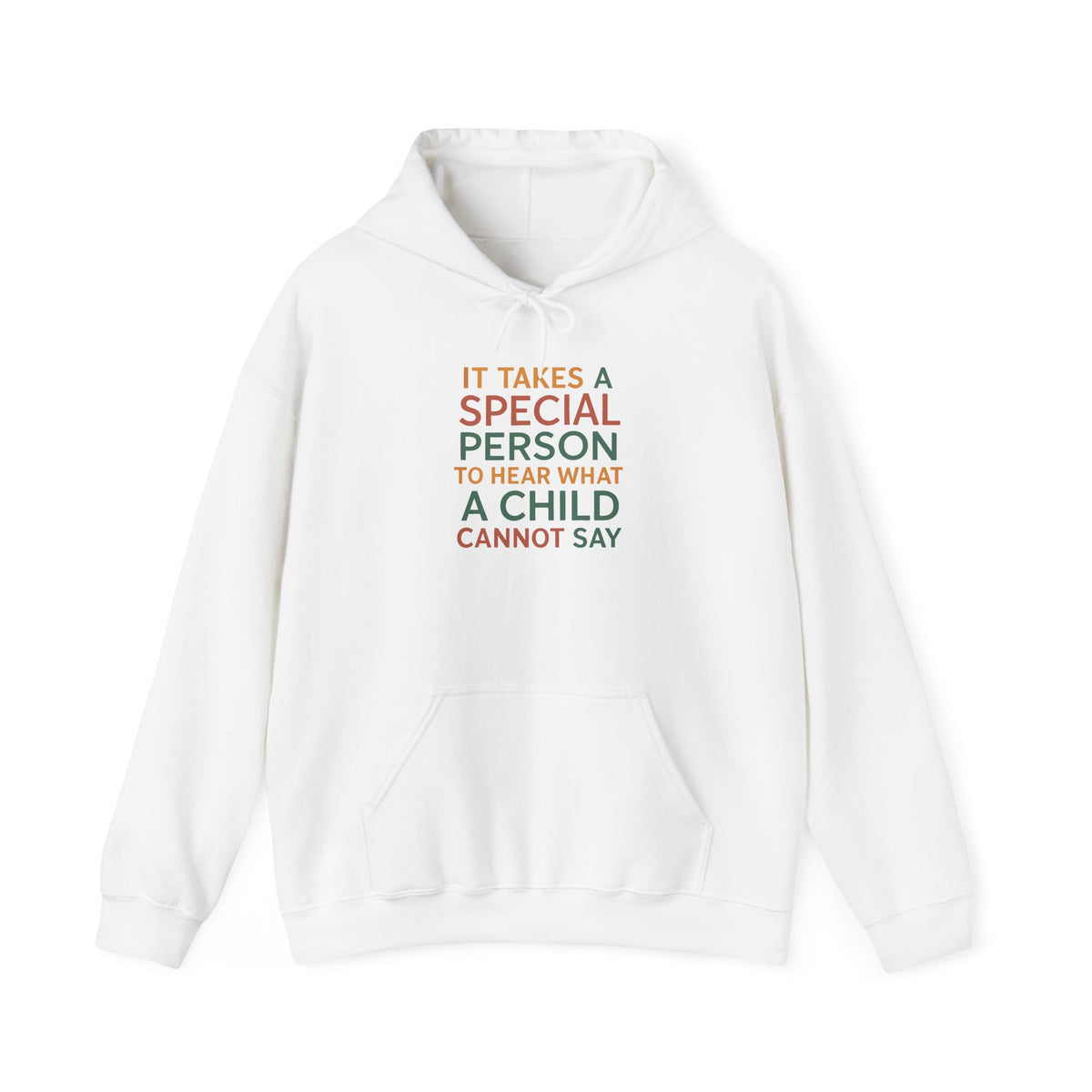 It Takes A Special Person To Hear What A Child Cannot Say Hoodie, Special Education Shirt, Behavior Analyst Sweatshirt, Teacher Gifts